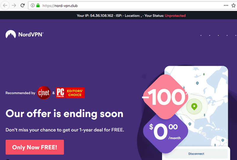 Fake NordVPN Site Fake NordVPN Site